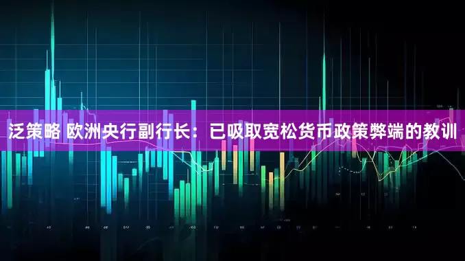 泛策略 欧洲央行副行长：已吸取宽松货币政策弊端的教训