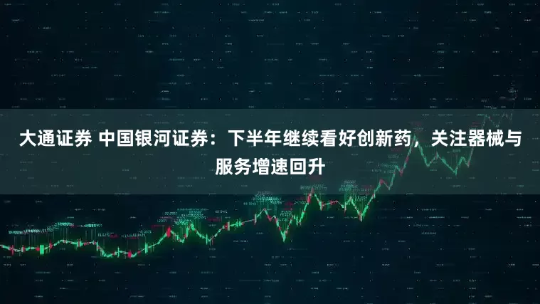 大通证券 中国银河证券：下半年继续看好创新药，关注器械与服务增速回升